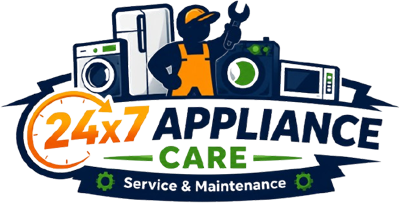 Washing Machine Repair Service Logo